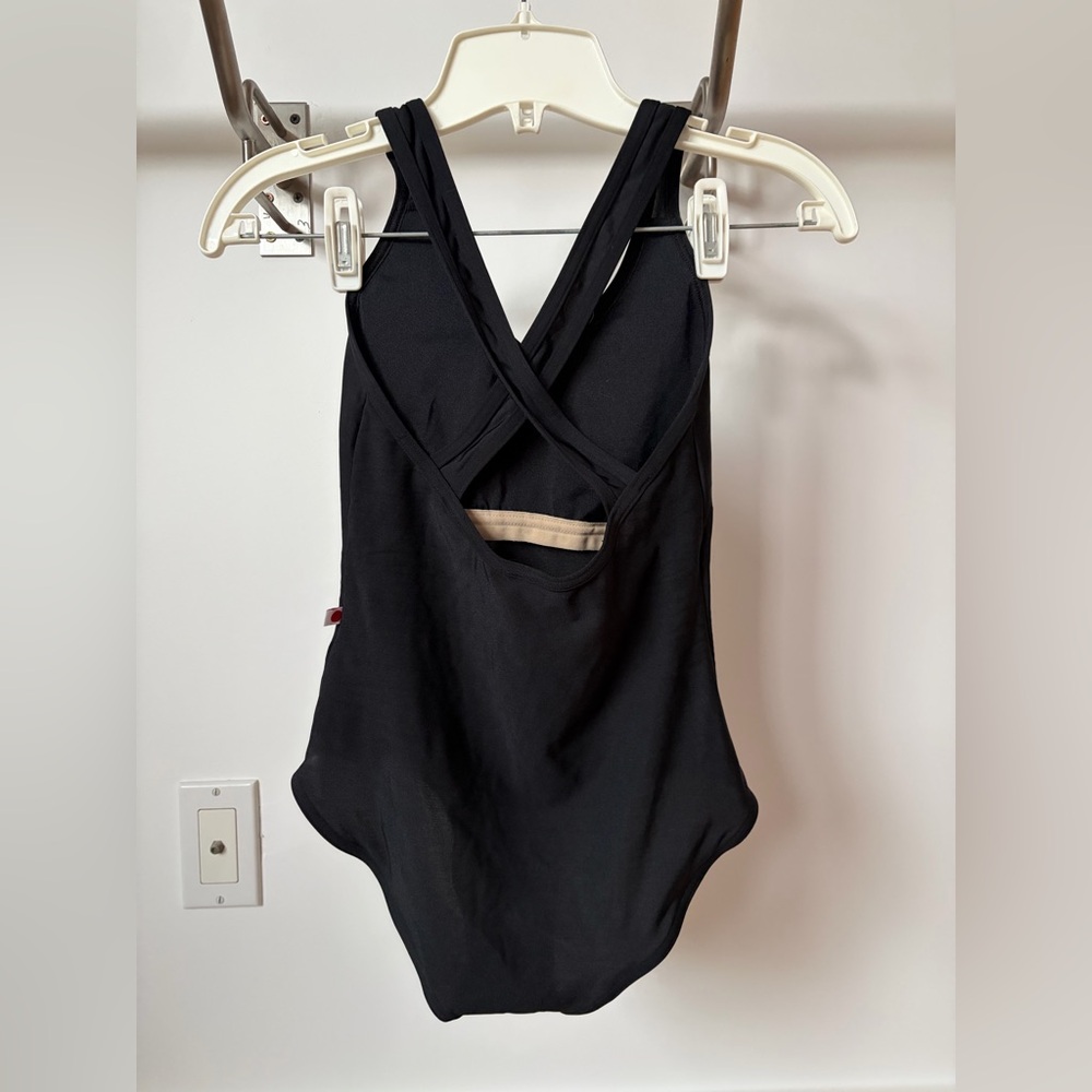 Yumiko “Sonoya” Cross Back Black Leotard - Picture 2 of 3